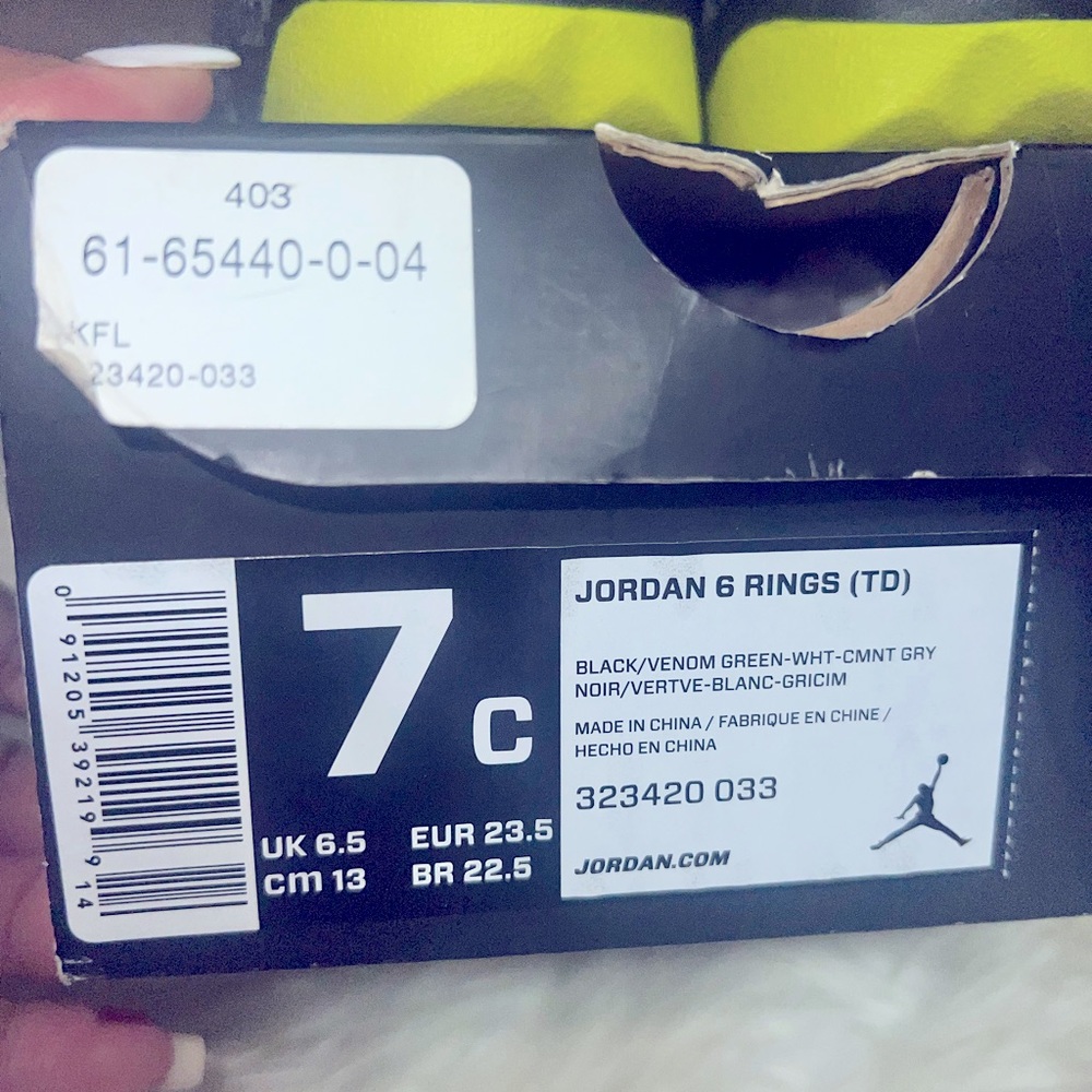 Jordan 6 Rings - Picture 6 of 6